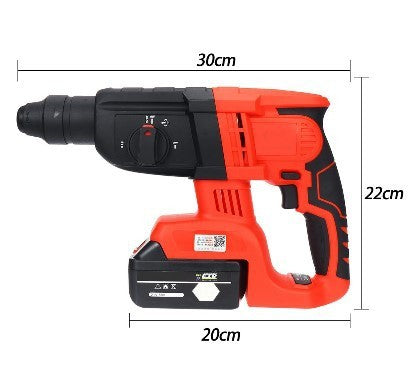 3 IN 1 Electric Brushless Hammer Cordless Power Impact Drill With Lithium Battery Power Drill Electric Drill